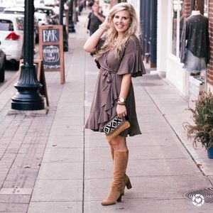 Sam Edelman Tan Suede boots